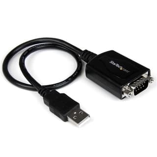 Cable Profesional De 0.3m Usb A Puerto Serie Serial Rs232 Db9 Con R