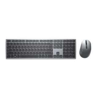 Kit Teclado Y Mouse Dell Premier Km7321w Ingles 580-ajix. Color Gris Titán Usb Inalámbrico Bluetooth/rf Óptico 4000 Dpi Botón Rueda