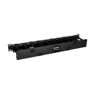 Organizador De Cables Tripp-lite Srcableduct1uhd Alta Capacidad Conducto Peine Tapa Bisagra Doble Material Metal