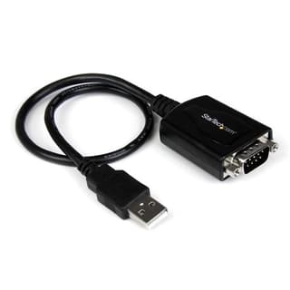 Cable De 0.3m Usb A Puerto Serie Serial Rs232 Con Retención Del Puerto De Asignación Com - 1x Db9 Macho - 1x Usb A Macho - Startech.com Mod. Icusb232pro