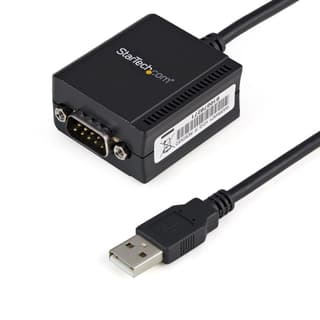 Cable De 1.8m Usb A Puerto Serie Serial Rs232 Con Retención Del Puerto De Asignación Com - 1x Db9 Macho - 1x Usb A Macho - Startech.com Mod. Icusb2321f