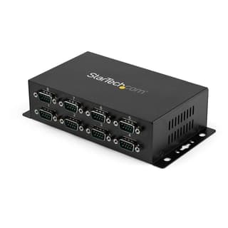 Adaptador Hub Concentrador Usb 8 Puertos Serial Rs232 Industrial Montaje En Pared Riel Din - Startech.com Mod. Icusb2328i