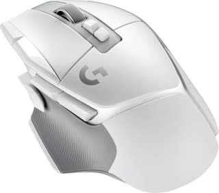 Mouse Logitech G502 X Lightspeed Blanco Inalambrico Para Gaming Lightsync Con Bateria Recargable