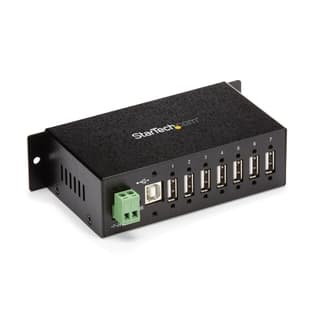 Hub Usb 2.0 De 7 Puertos - Adaptador Concentrador Hub Usb 2.0 De 7 Puertos Reforzado Industrial Con Alimentacion Startech.com Mod. St7200usbm