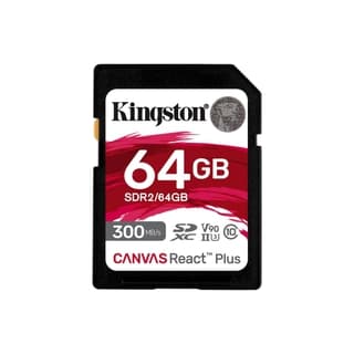 Memoria Sd Kingston Sdxc Canvas React Plus 300r Uhs-ii V90(sdr2/64gb)