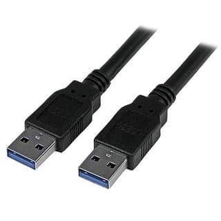 Cable De 1.8m Usb 3.0 Superspeed A Macho A A Macho Color Negro - Startech.com Mod. Usb3saa6bk