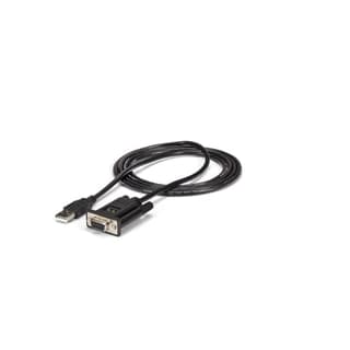 Cable Adaptador De 1 Puerto Usb A Módem Nulo Null Serial Db9 Rs232 Dce Con Ftdi - 1x Usb A Macho - 1x Db9 Hembra - Startech.com Mod. Icusb232ftn